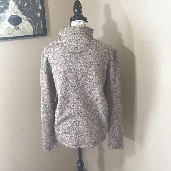 Faded glory men’s brown size medium high neck - Picture 3 of 14